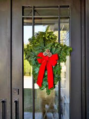 Noble Fir Door Swag (S4)