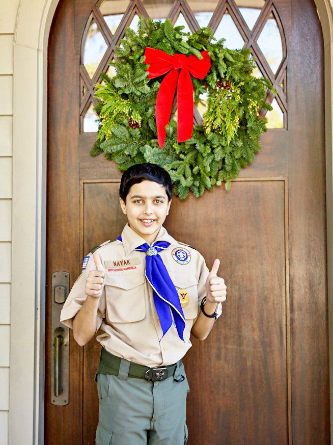 Regular Mixed Evergreen Wreath (W4)